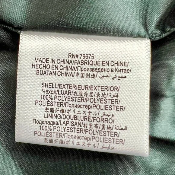 BCBGeneration Women's Double Breasted 4-Button Boucle Peacoat in Emerald Size 1x - Picture 11 of 12